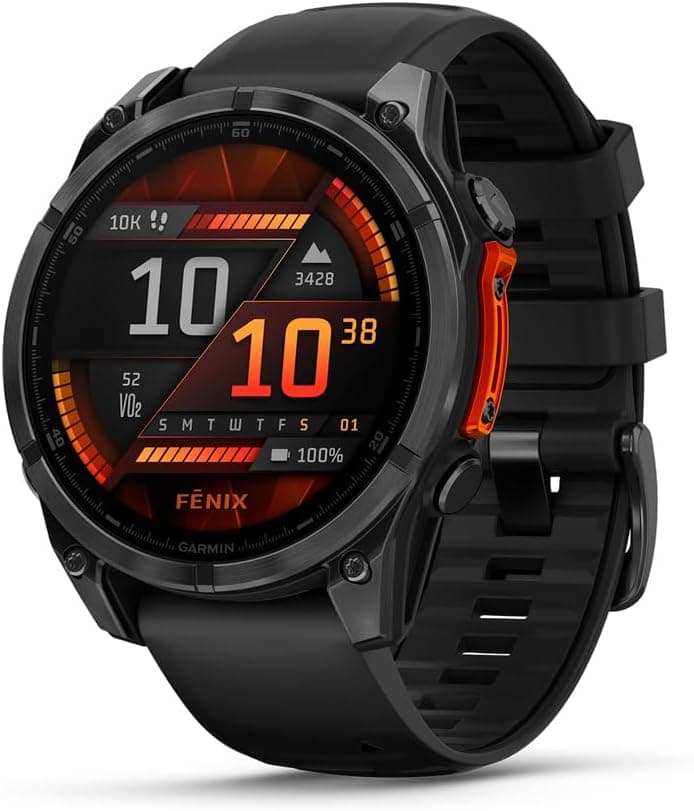 Garmin fenix 8 (47mm, Black, Stainless Steel)