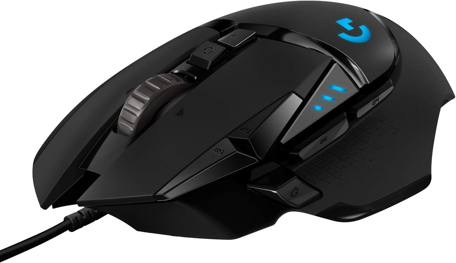 Logitech G502 HERO Wired Gaming Mouse (Black)