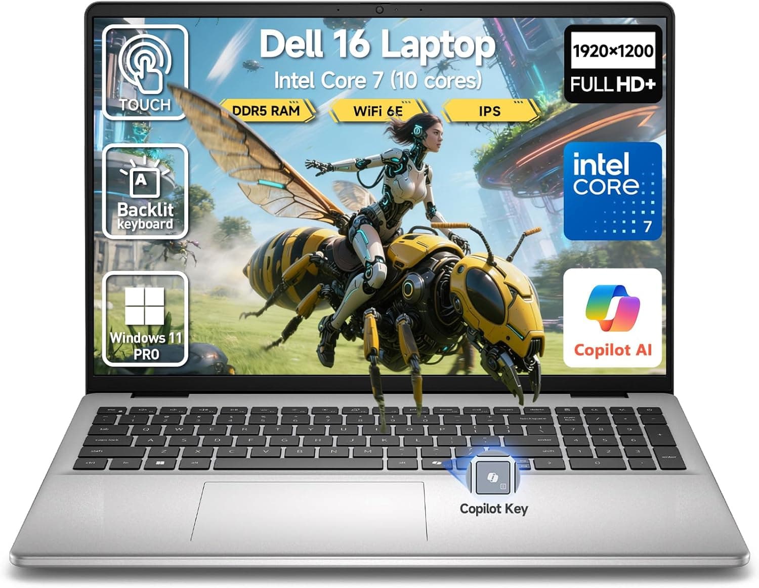 The 2026 Dell 16 Touchscreen Laptop Delivers Premium Performance Without the Premium MacBook Price