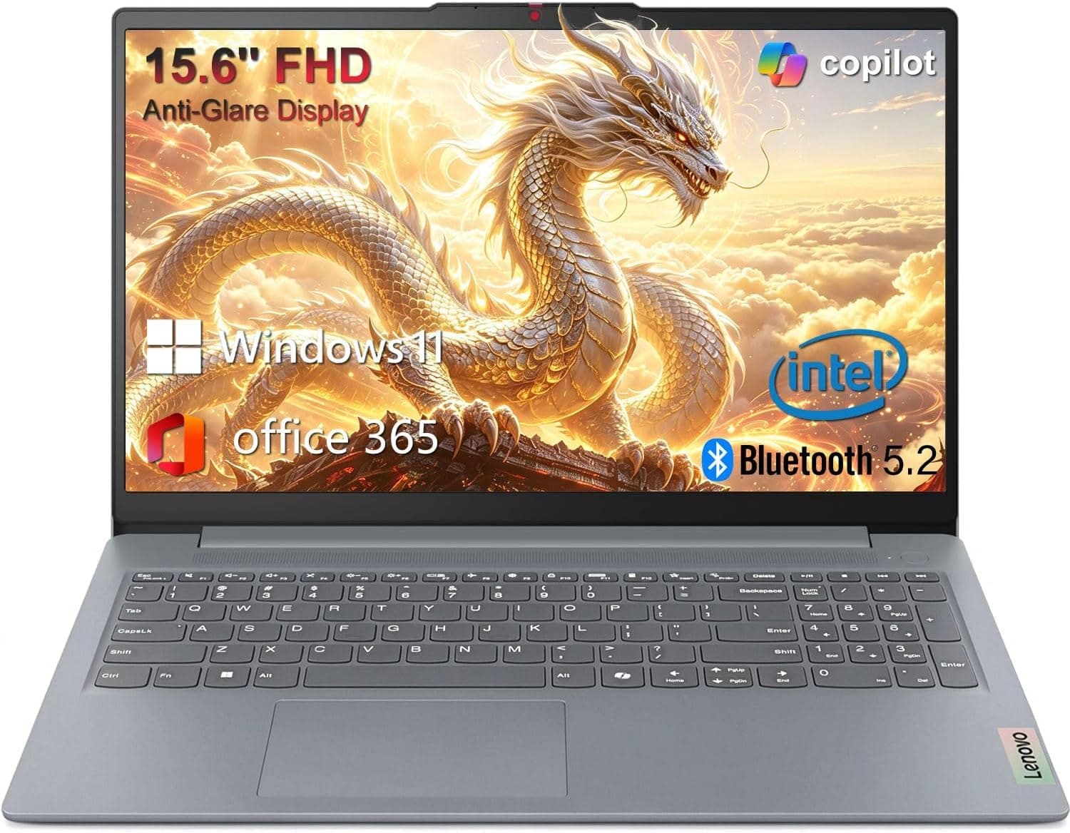 Lenovo Essential 15.6" FHD Laptop (Intel N150, 8GB DDR5, 128GB)