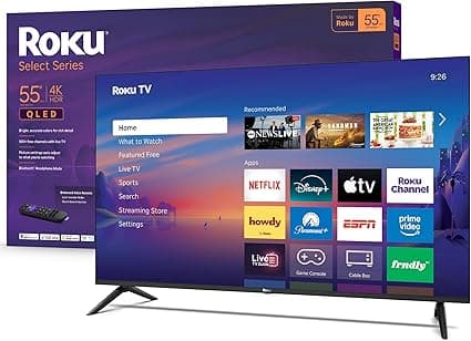 Roku 55-Inch Select Series Review: The Best Budget 4K QLED TV Under $300