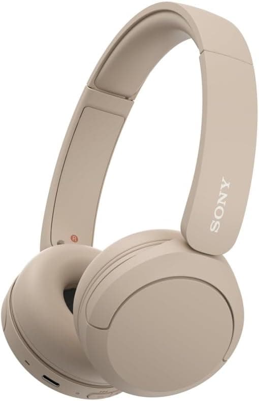 Sony WH-CH520 Wireless On-Ear Headphones (Cappuccino)