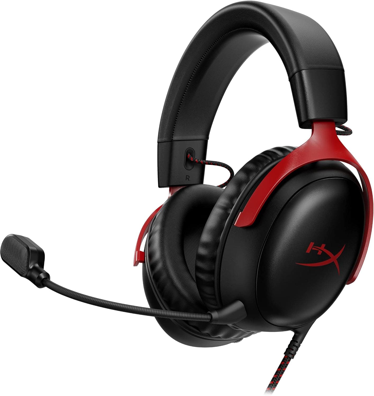HyperX Cloud III Wired Gaming Headset (Black/Red)