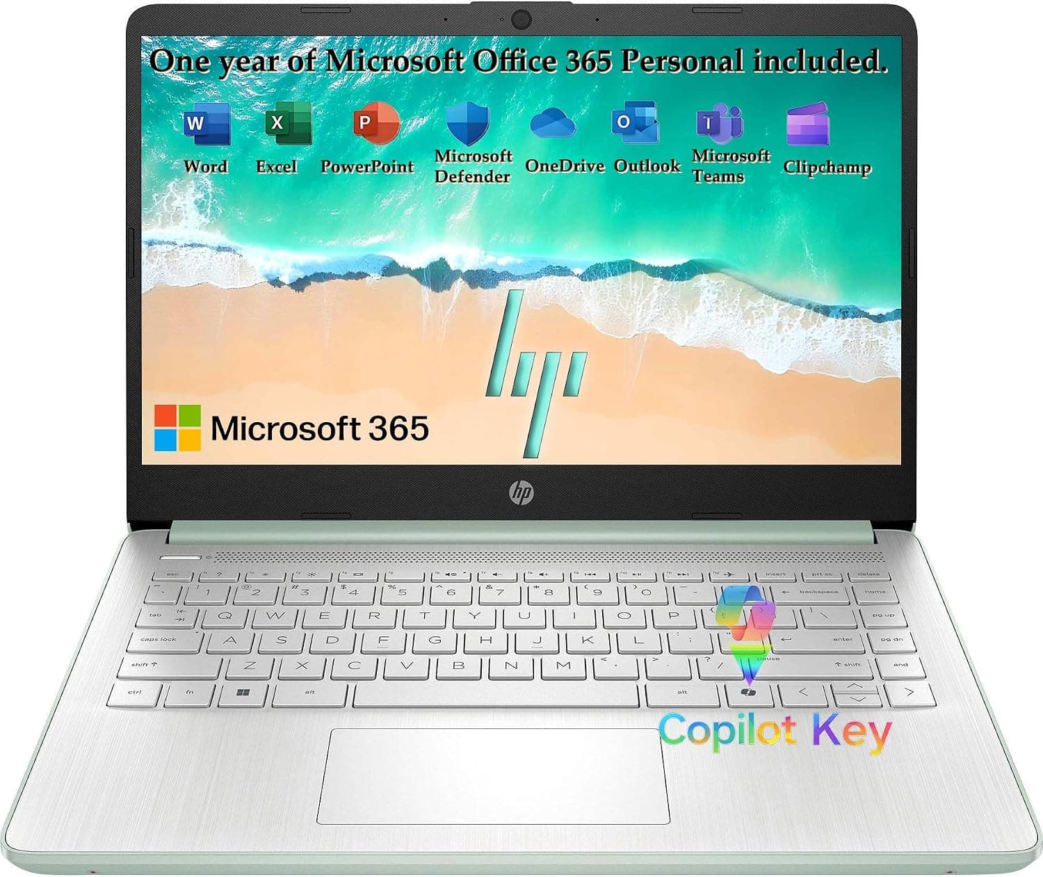 HP 2027 Everyday Laptop 14" (Intel N150, 4GB LPDDR5, 128GB)